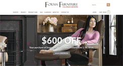 Desktop Screenshot of formafurniture.com